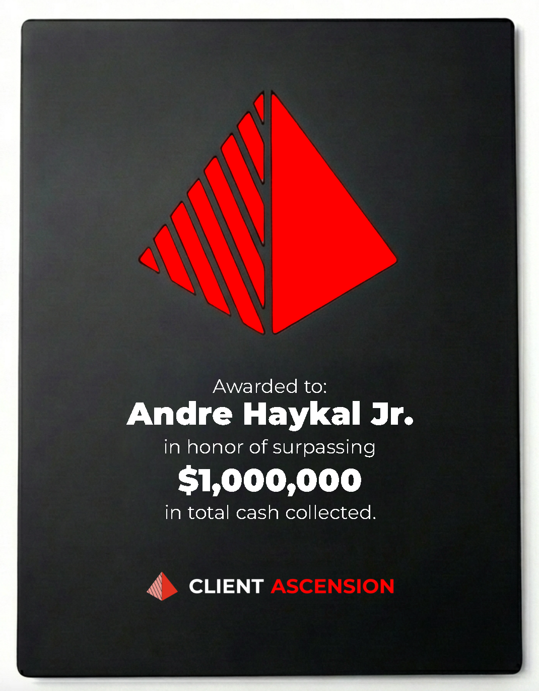 Client Ascension Plaque - coming soon