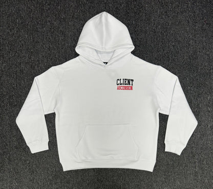 Oversized White Hoodie