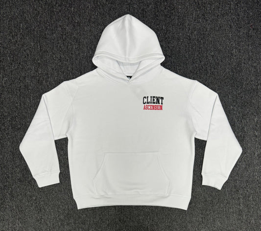 Oversized White Hoodie