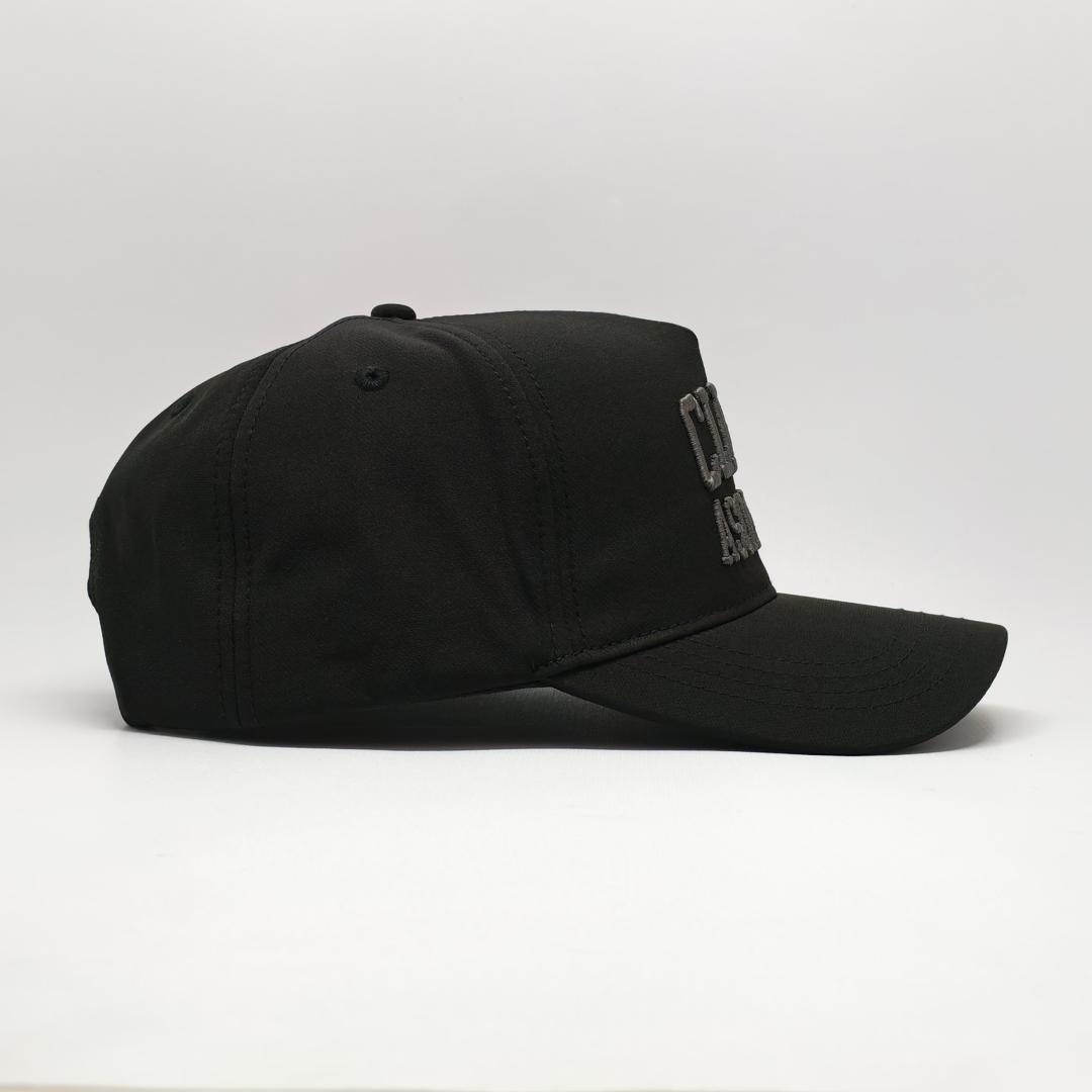 Black on Black Embroidered Hat